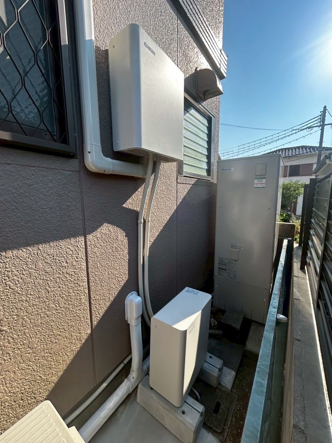 住宅に設置された蓄電池